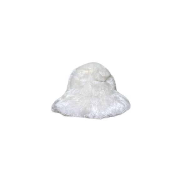 NWT Donna Salyers Fabulous Furs White Fluffy Faux White Fur Cossack Hat O/S NEW - Picture 4 of 4